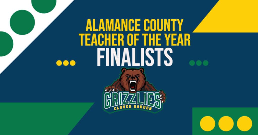 Finalists Set For Alamance County Teacher Of The Year Clover Garden
