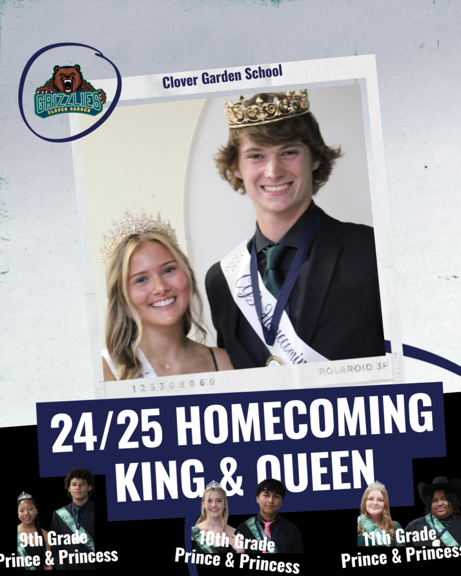 Introducing our 24/25 Homecoming King &amp; Queen – Clover Garden School