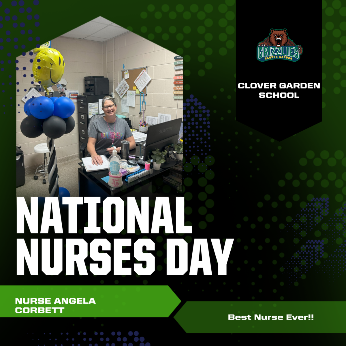 National Nurses Day Appreciation - Nurse Angela Corbett - Clover Garden ...