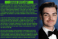 Senior Spotlight graphic featuring Balin B. Clark, a graduating senior, with a formal portrait and text highlighting his aviation career goals.