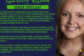 Senior Spotlight graphic featuring Elizabeth Wilson, highlighting her plans to attend Alamance Community College for nursing. Her portrait appears alongside her activities, favorite softball memories, and advice to younger students.