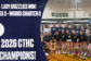 CGS Lady Grizzlies celebrate the 2026 CTHC volleyball championship with a 3–0 win over Woods Charter.