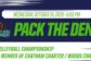 Pack the Den! CGS hosts the CTHC Volleyball Championship on October 14, 2026, at 6 PM against the winner of Chatham Charter vs. Woods Charter.
